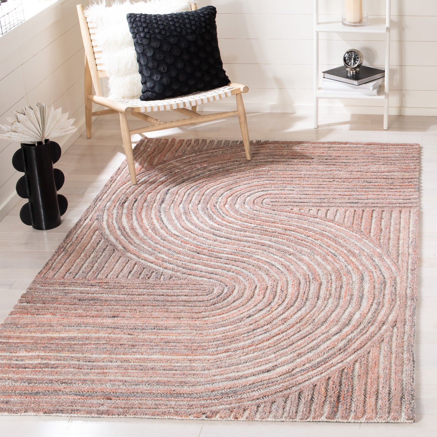 Tapis abstrait en laine fait main SAFAVIEH Southampton Asha