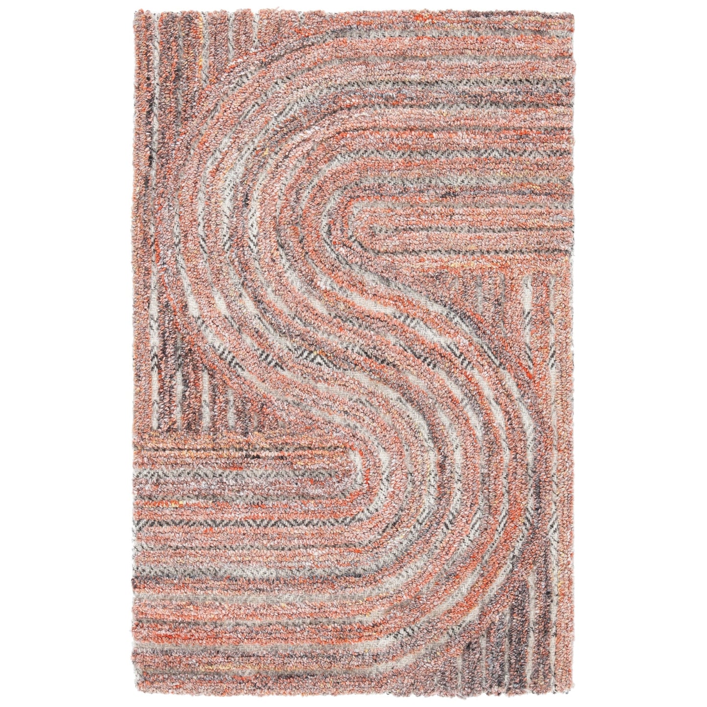 Tapis abstrait en laine fait main SAFAVIEH Southampton Asha