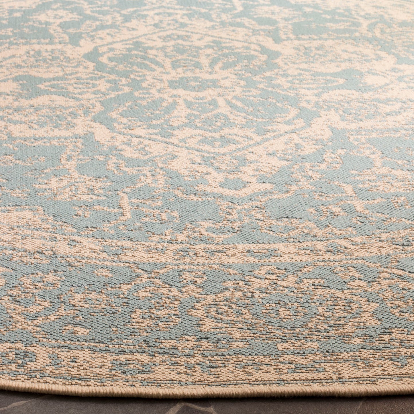SAFAVIEH Linden Louann Indoor/ Outdoor Waterproof Patio Backyard Rug