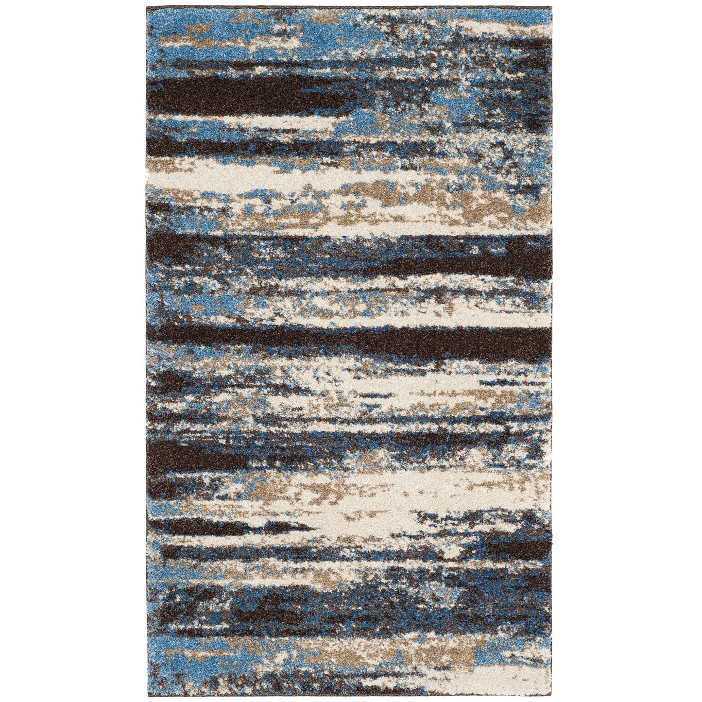 Tapis rétro moderne abstrait vieilli SAFAVIEH