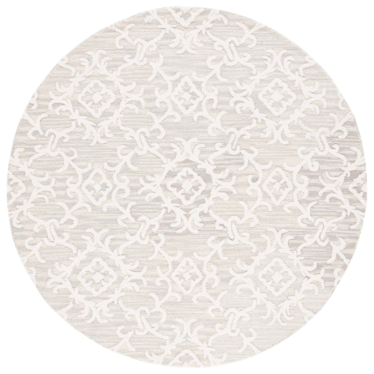 SAFAVIEH, Handmade Blossom Vesela Modern Floral Wool Rug