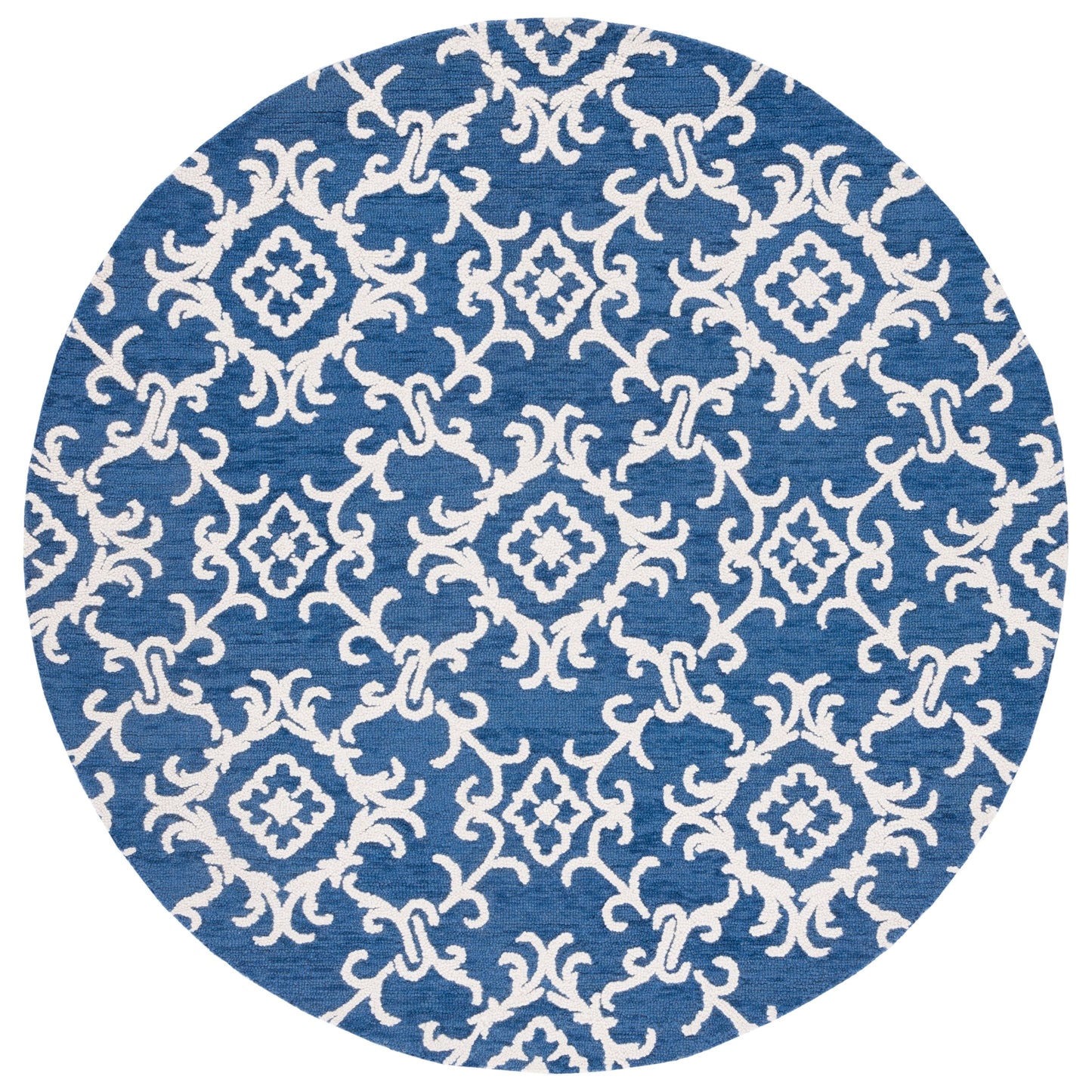 SAFAVIEH, Handmade Blossom Vesela Modern Floral Wool Rug