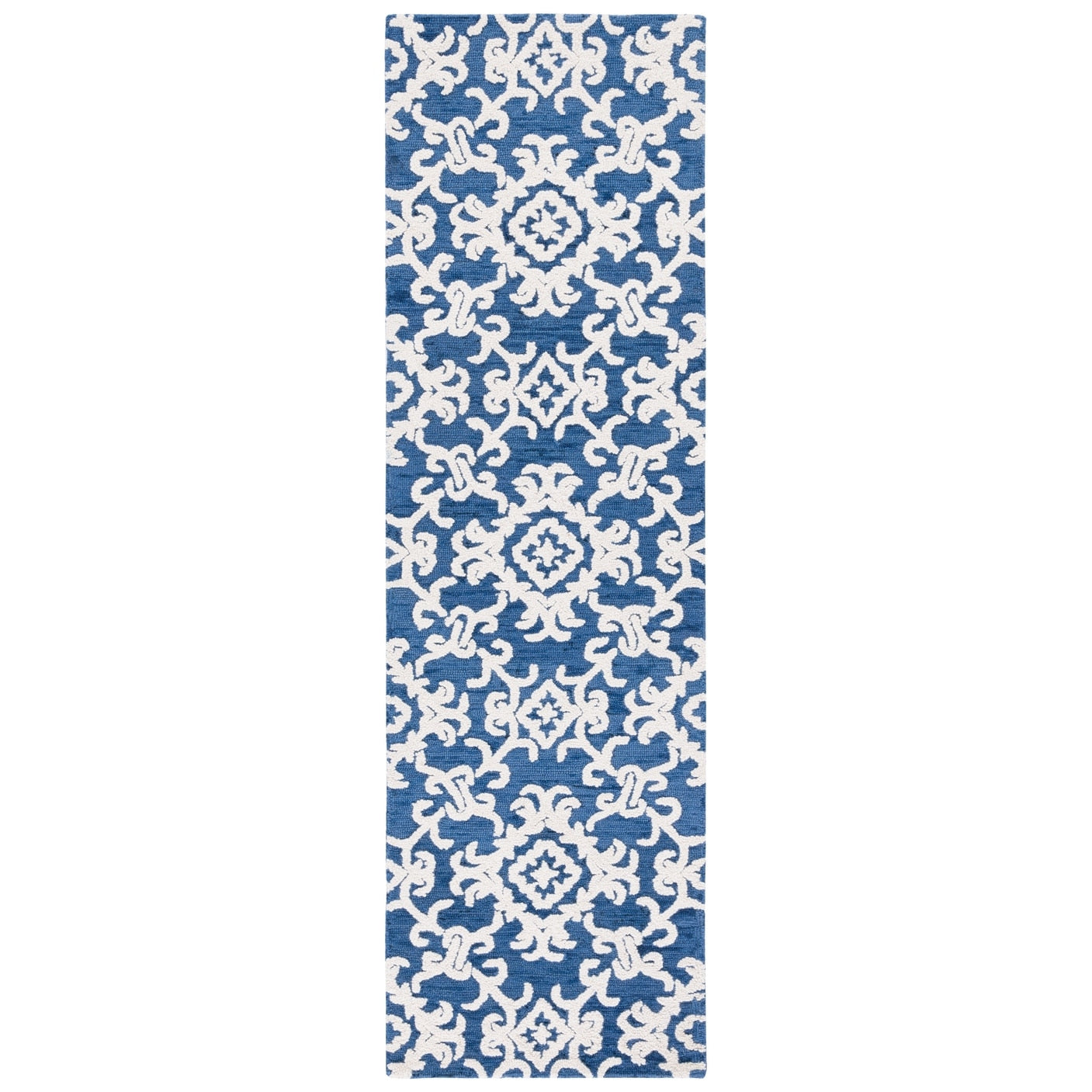 SAFAVIEH, Handmade Blossom Vesela Modern Floral Wool Rug