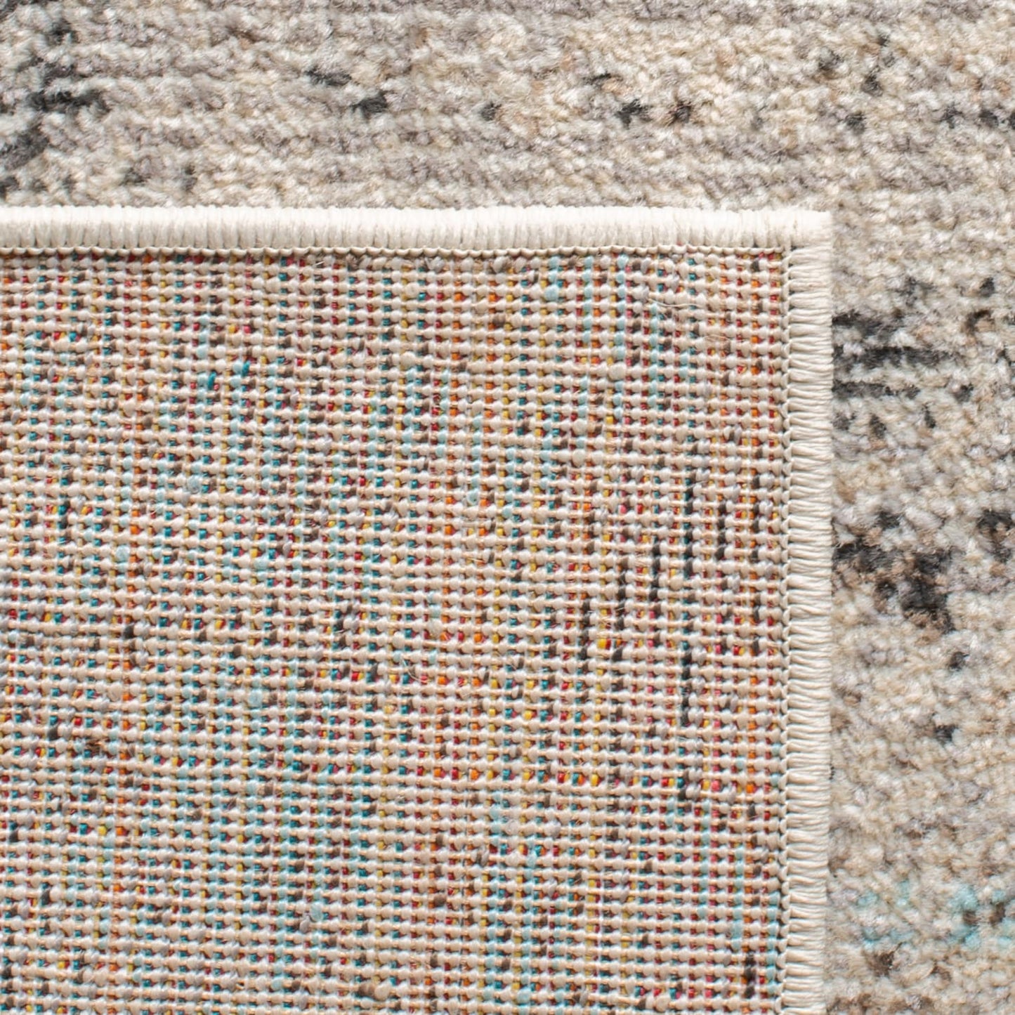 SAFAVIEH, Madison Sonya Abstract Boho Distressed Rug