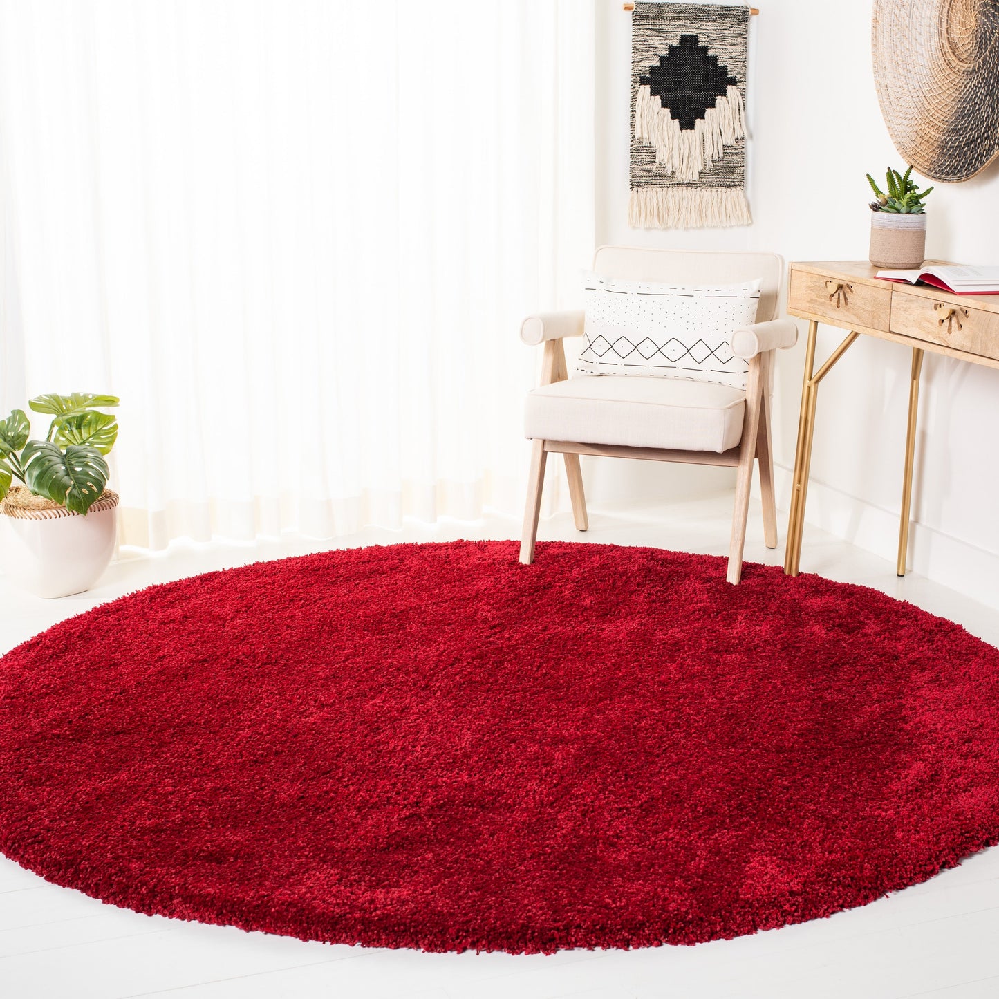 SAFAVIEH, Milan Shag Afton 2-inch Thick Area Rug