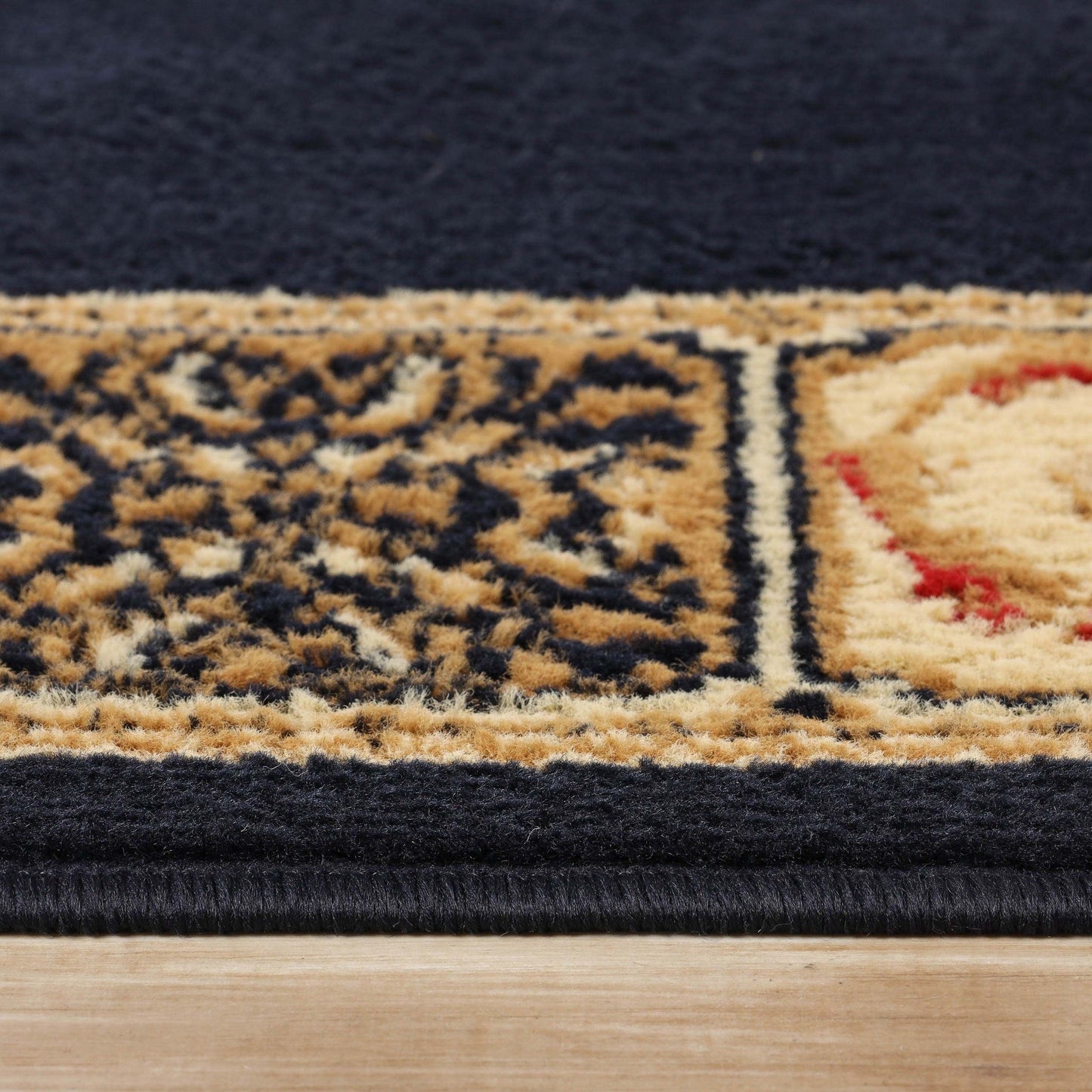 Grand tapis d'intérieur traditionnel de qualité supérieure