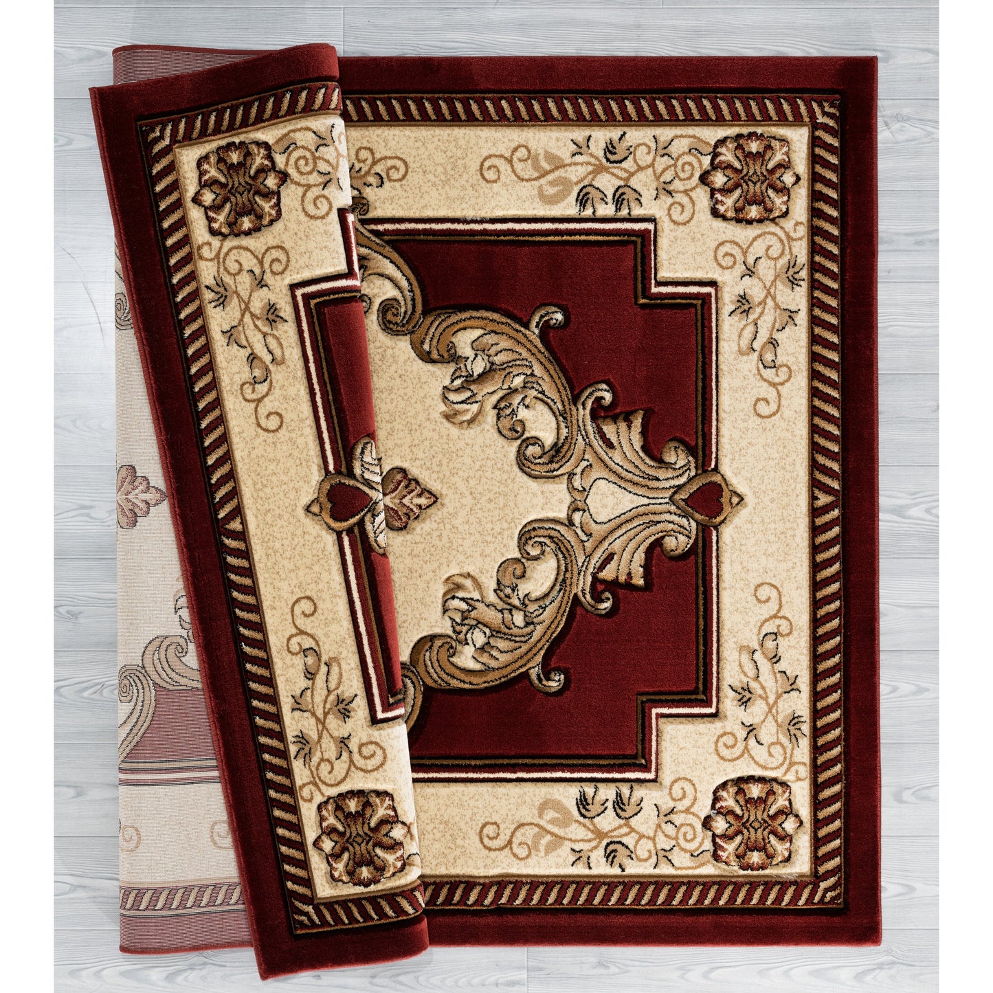 Tapis sculpté à la main Porch & Den Curry