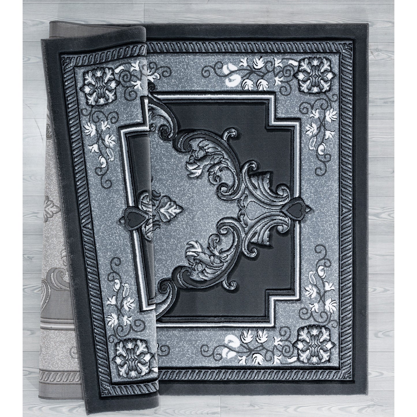 Tapis sculpté à la main Porch & Den Curry