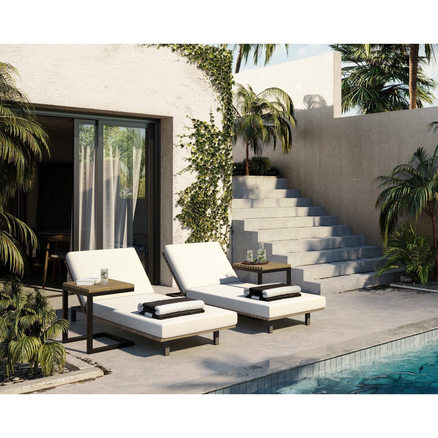 Chaise longue Sunpan Genève