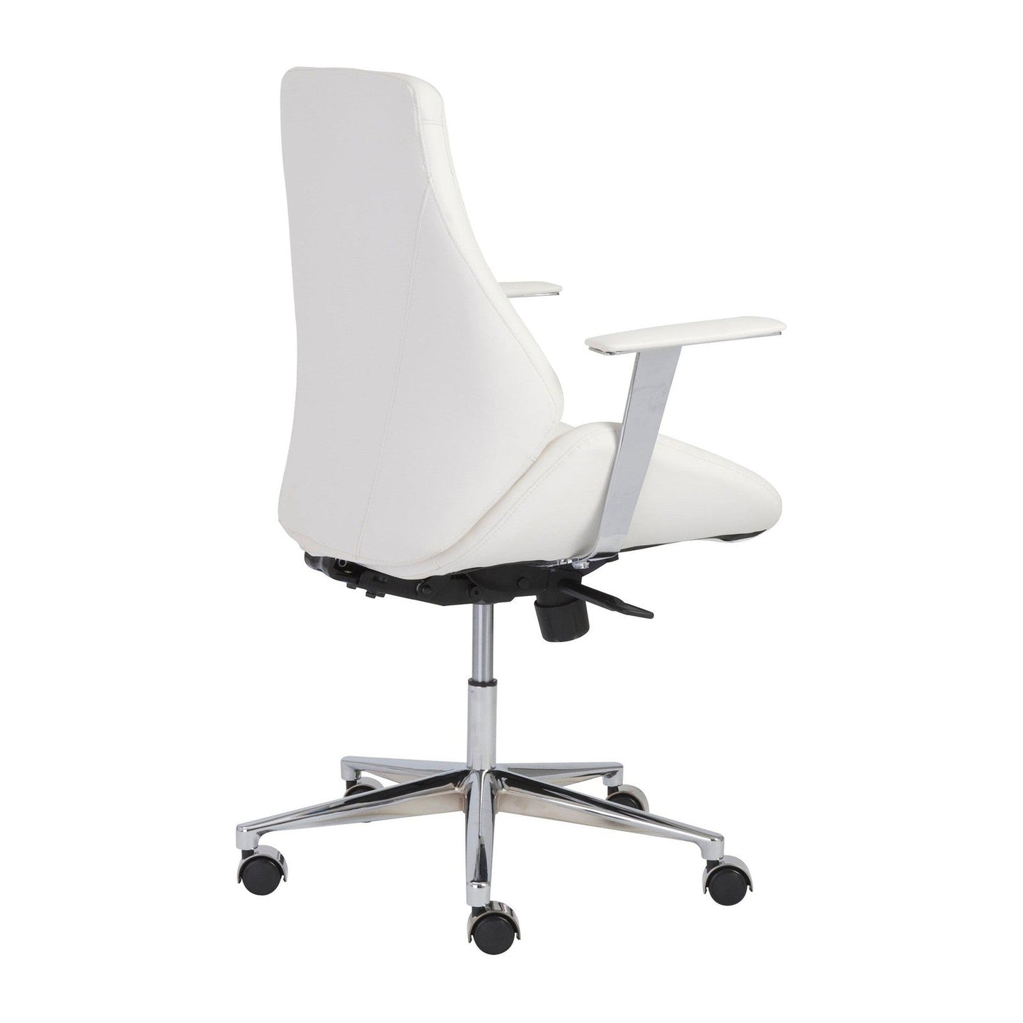 Chaise de bureau à dossier bas Bergen de style européen