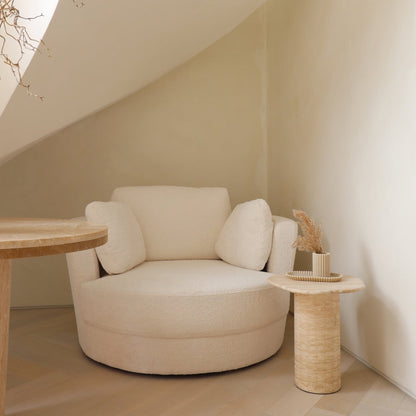 Fauteuil pivotant - Boucle Arctic