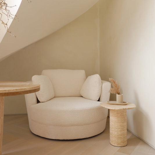 Fauteuil pivotant - Boucle Arctic