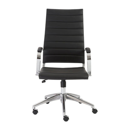 Chaise de bureau à dossier haut Axel de style européen