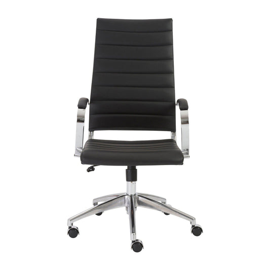 Chaise de bureau à dossier haut Axel de style européen