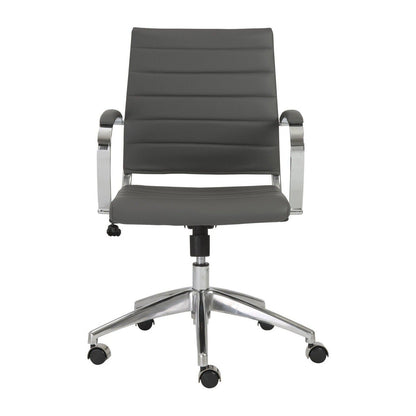 Chaise de bureau à dossier bas Axel de style européen