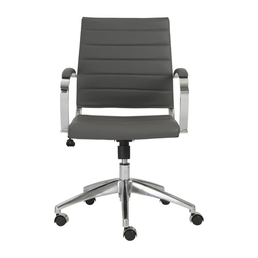 Chaise de bureau à dossier bas Axel de style européen
