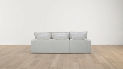 Canapé inclinable électrique - Dewi Vanille