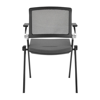 Chaise visiteur empilable Hilma de style européen - Lot de 2