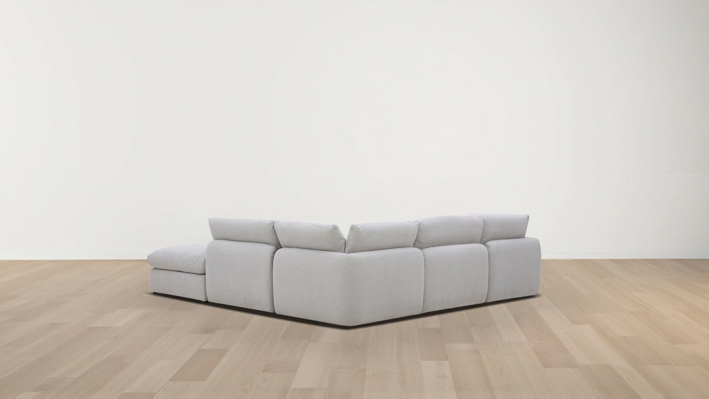 Canapé méridienne - Coquillage Dune