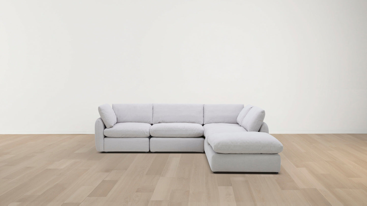 Canapé méridienne - Coquillage Dune