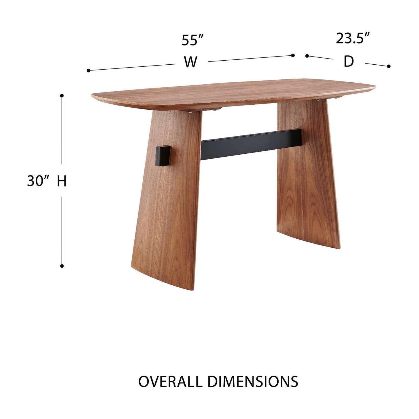 Bureau Folke 55 de style européen