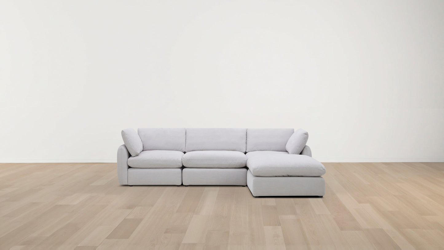 Canapé méridienne - Coquillage Dune