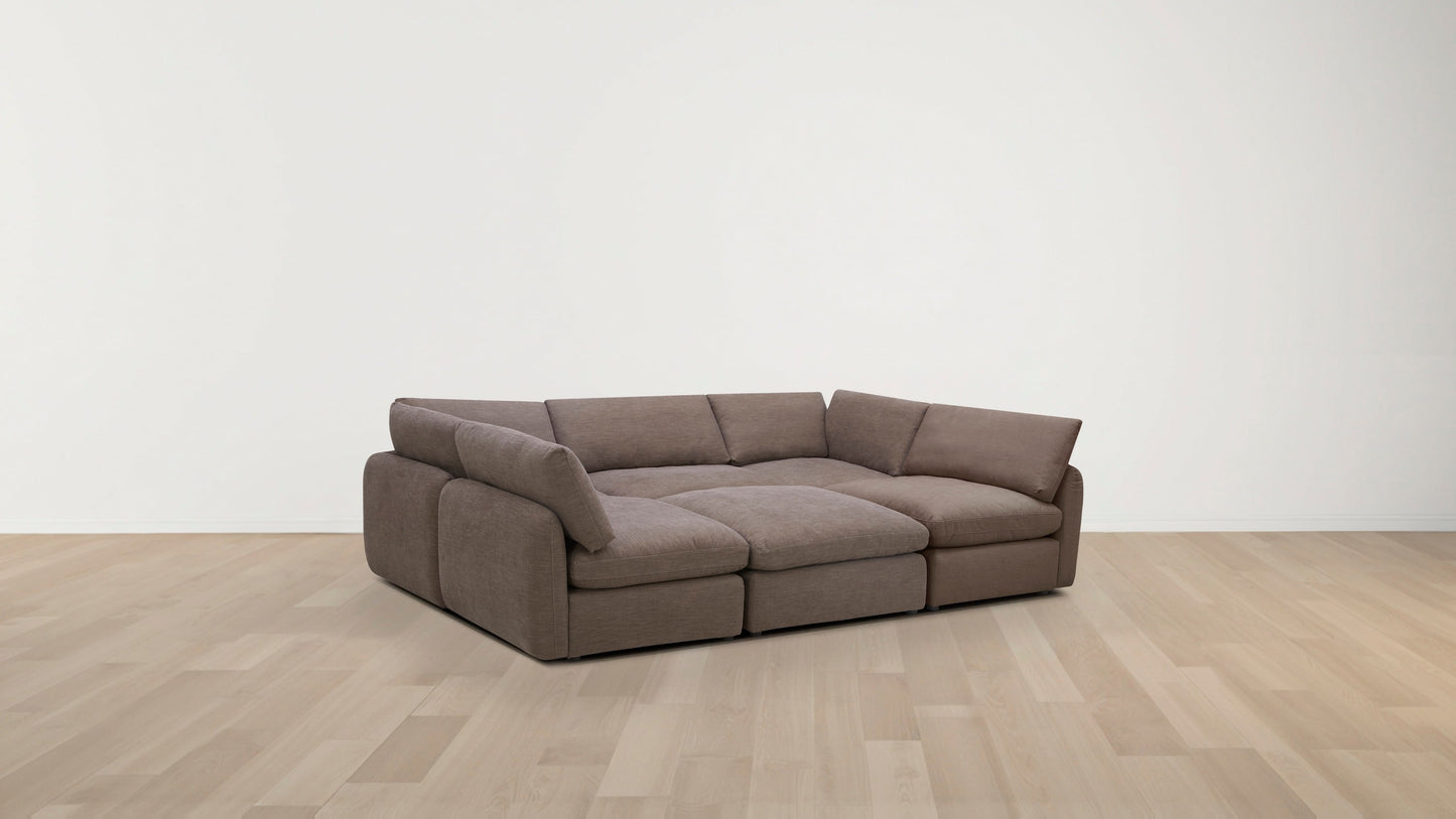 Canapé modulable - Dune Espresso