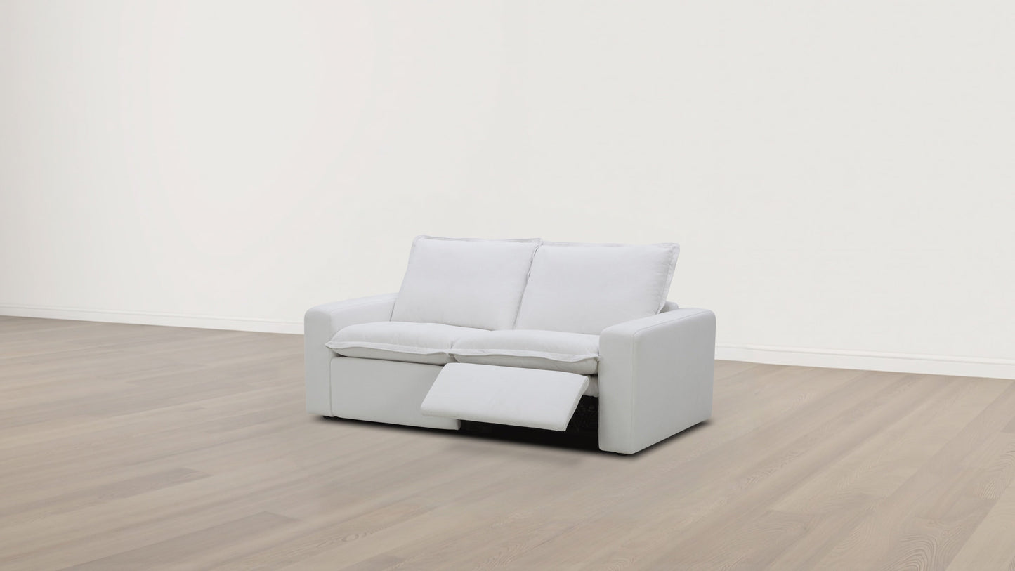 Canapé inclinable électrique - Dewi Vanille