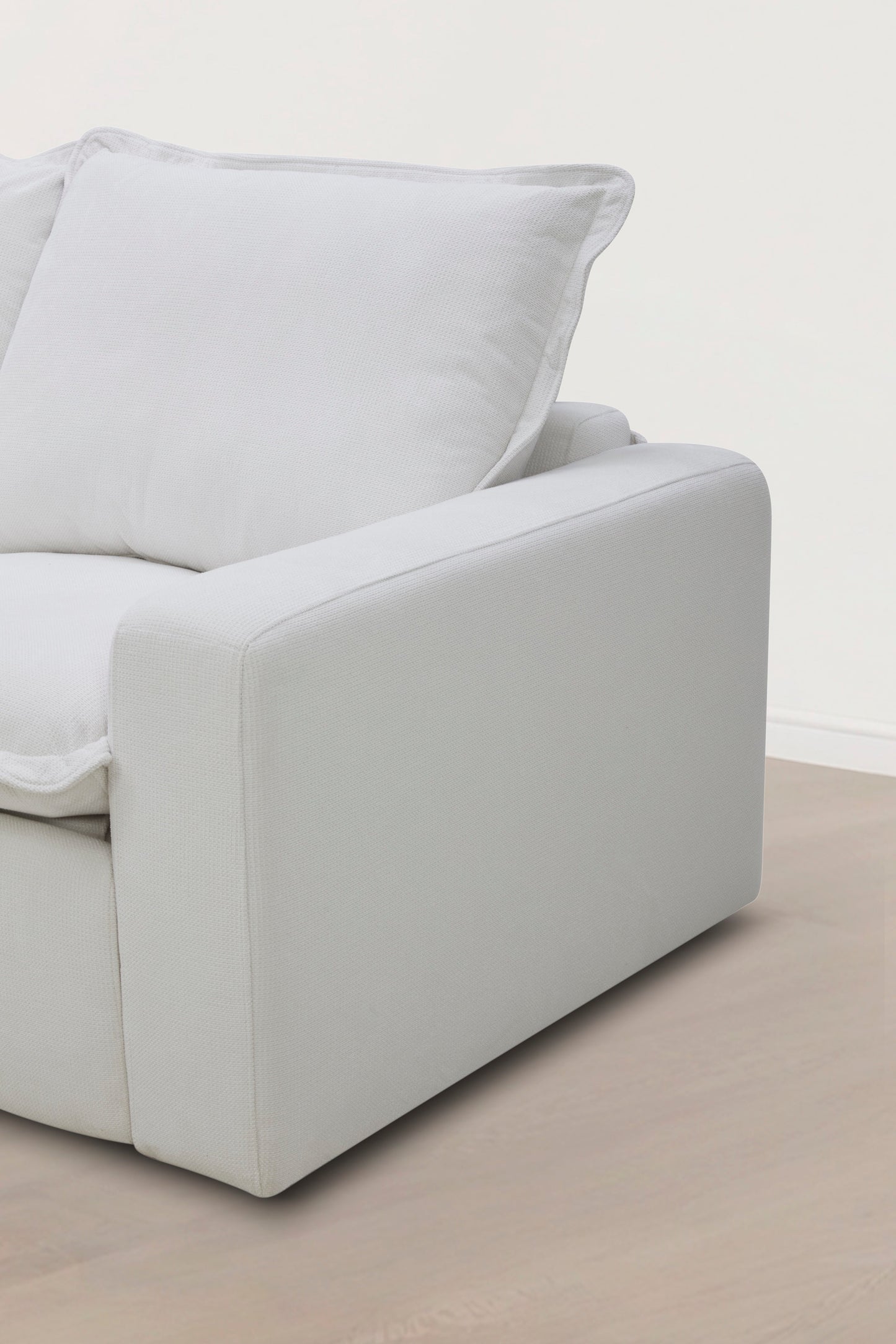 Canapé inclinable électrique - Dewi Vanille