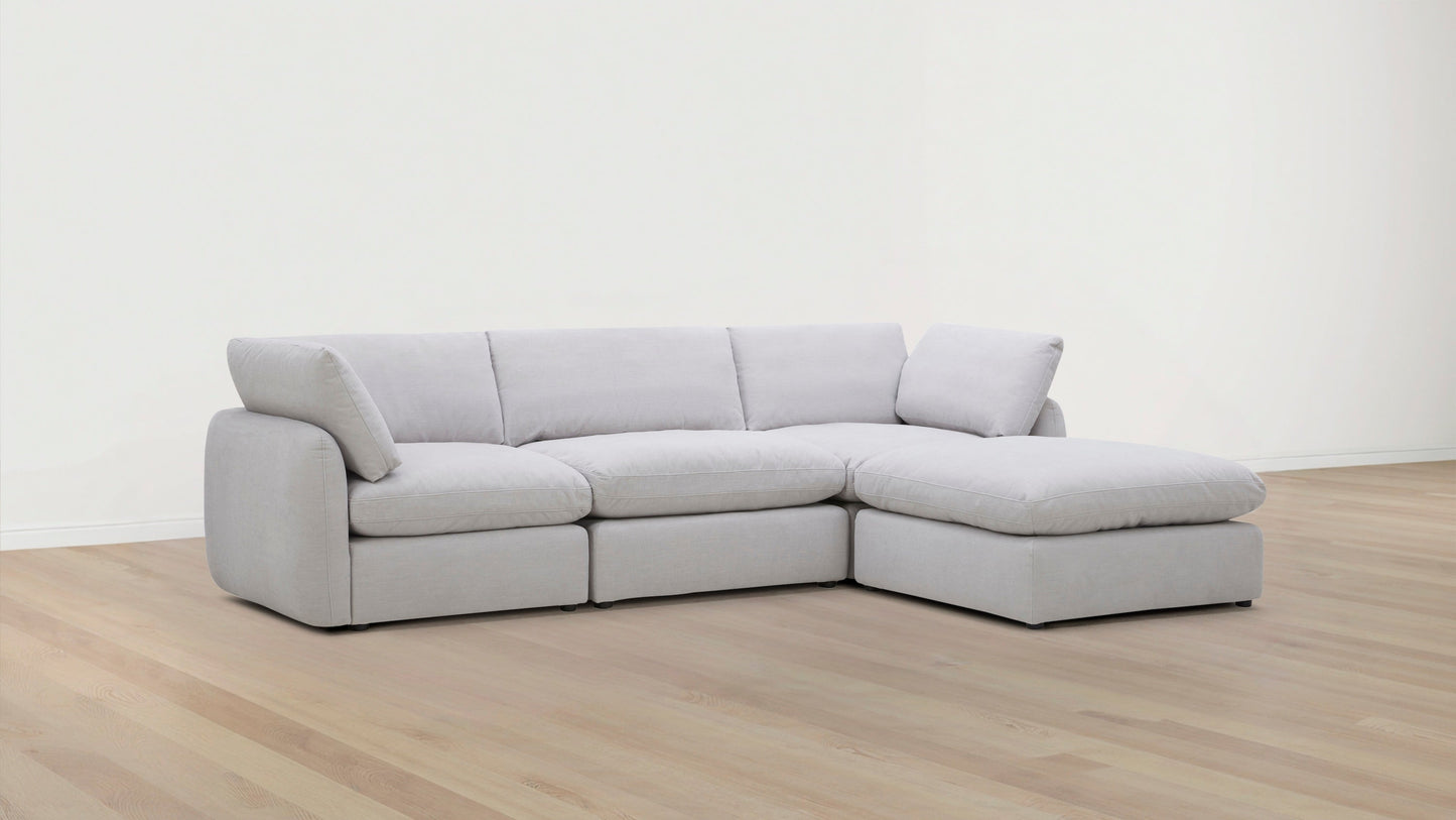 Canapé méridienne - Coquillage Dune