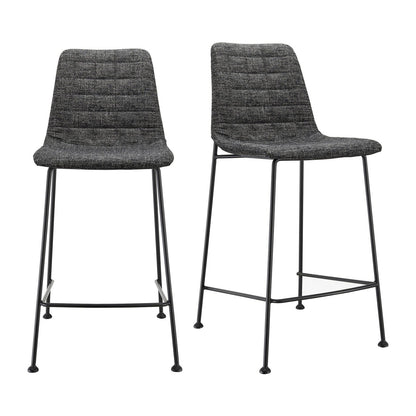 Tabouret de bar Elma de style européen - Lot de 2