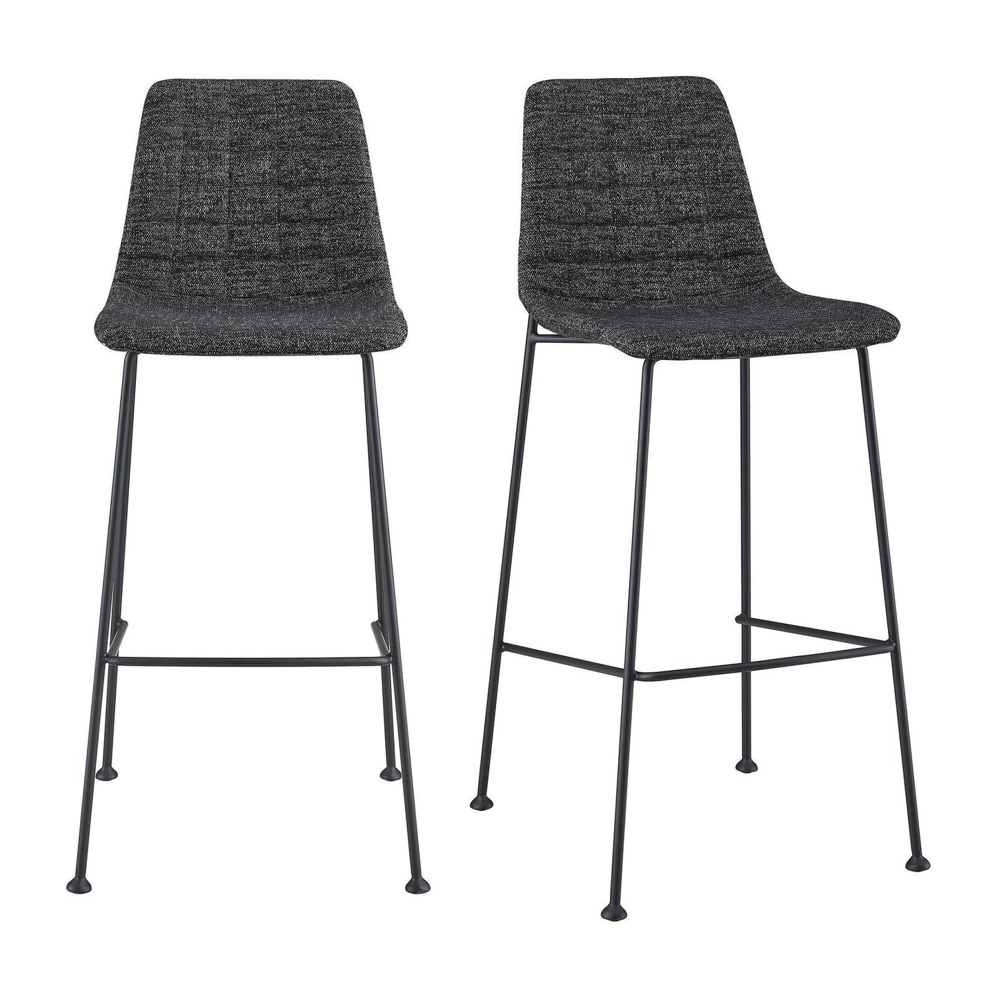 Tabouret de bar Elma de style européen - Lot de 2