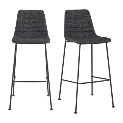 Tabouret de bar Elma de style européen - Lot de 2