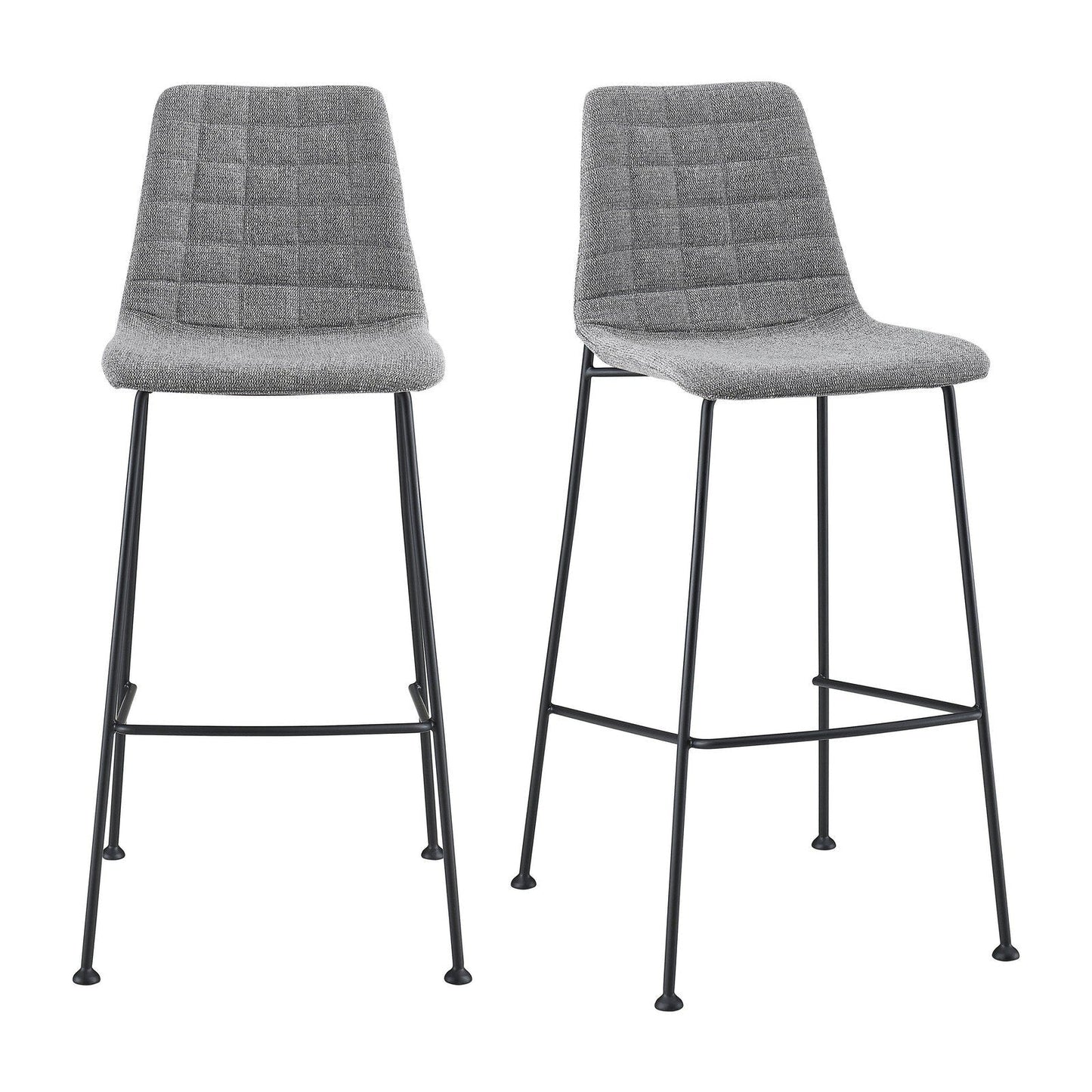 Tabouret de bar Elma de style européen - Lot de 2
