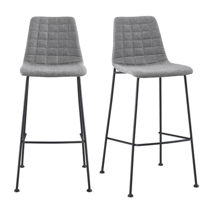 Tabouret de bar Elma de style européen - Lot de 2