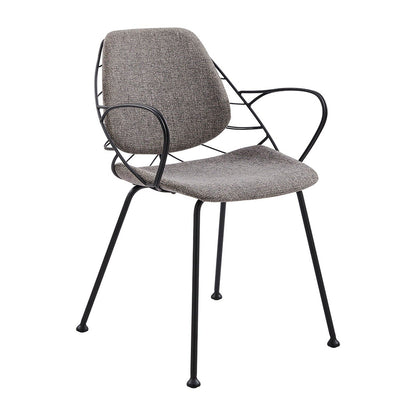 Fauteuil Linnea de style européen - Lot de 2