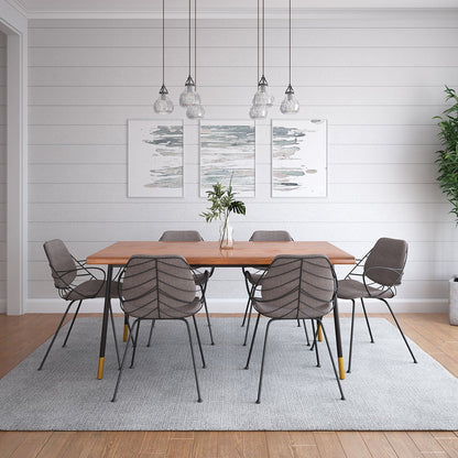 Fauteuil Linnea de style européen - Lot de 2