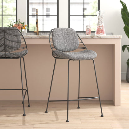 Tabouret de bar Linnea de style européen - Lot de 2