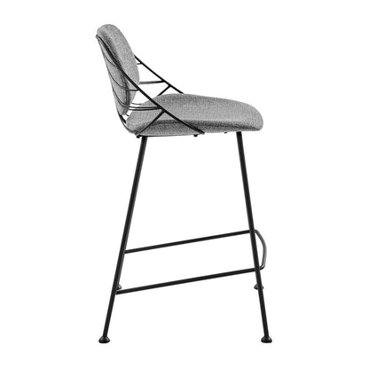 Tabouret de bar Linnea de style européen - Lot de 2