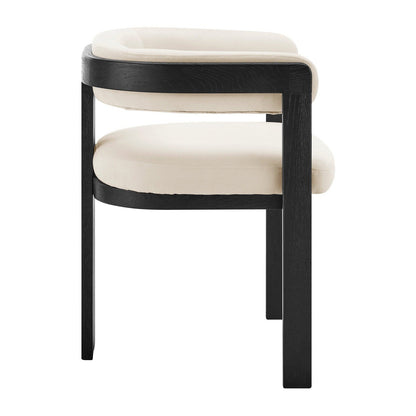 Fauteuil Blixa de style européen