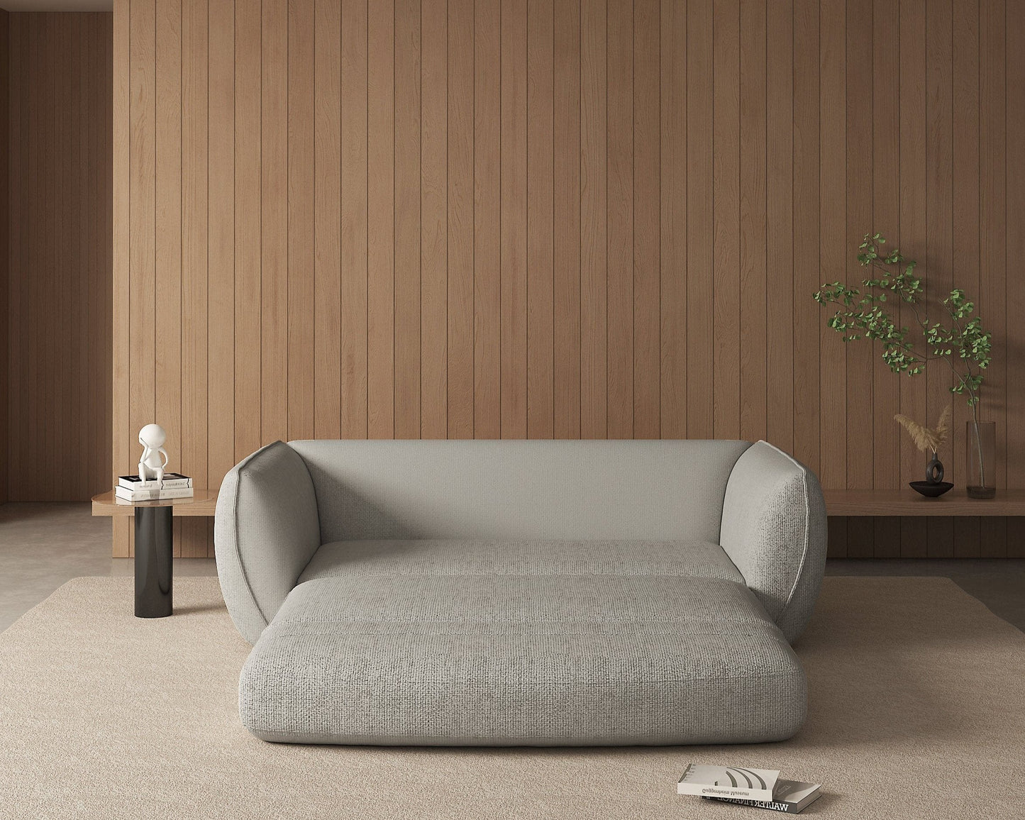 Canapé-lit - Velora Écru