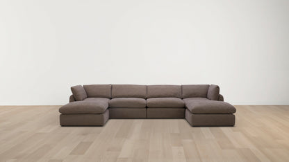 Canapé en tissu - Dune Espresso