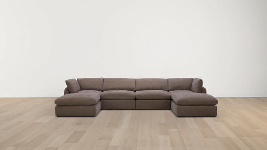 Canapé en tissu - Dune Espresso