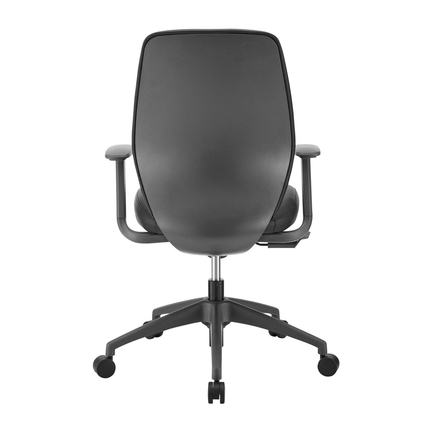 Chaise de bureau à dossier bas Filip de style européen