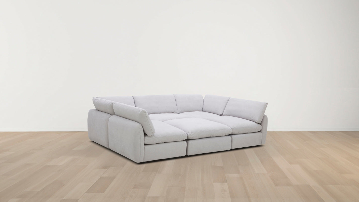 Canapé modulable - Coquillage Dune