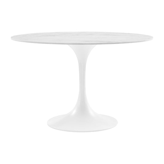 Table ronde Astrid 47 de style européen