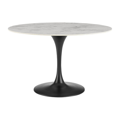 Table ronde Astrid 47 de style européen
