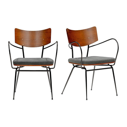 Fauteuil Gensvig de style européen - Lot de 2