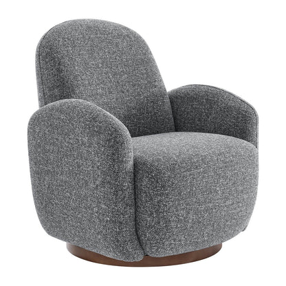 Fauteuil pivotant Brody de style européen