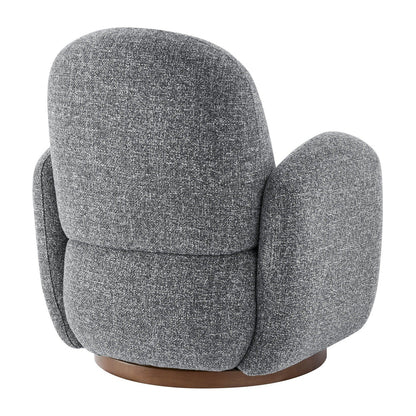 Fauteuil pivotant Brody de style européen